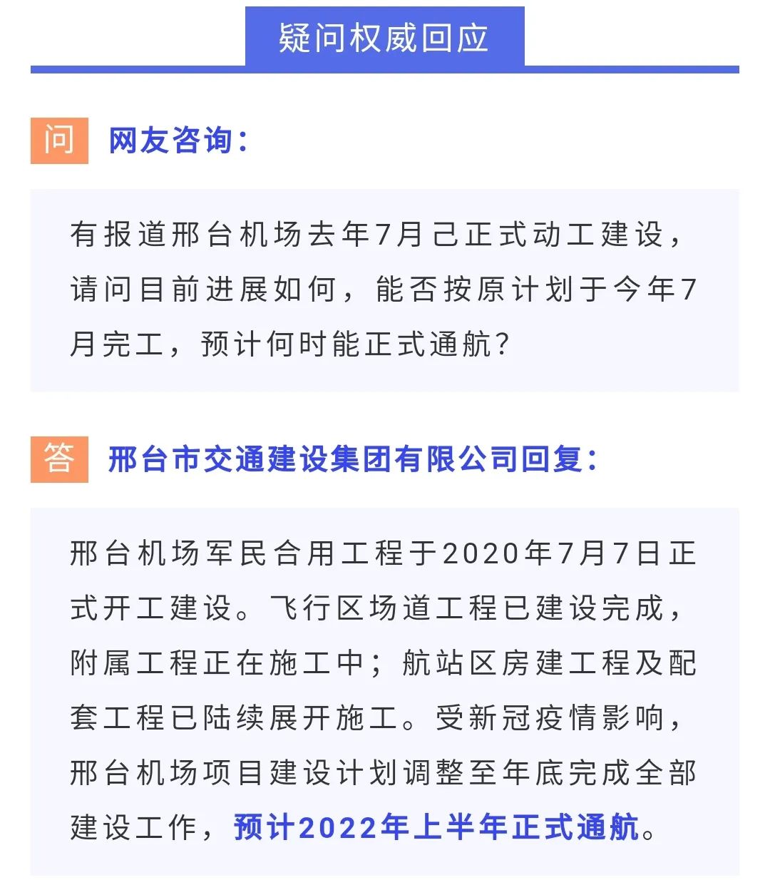 邢臺(tái)機(jī)場(chǎng)擴(kuò)建最新進(jìn)展及未來航空樞紐展望