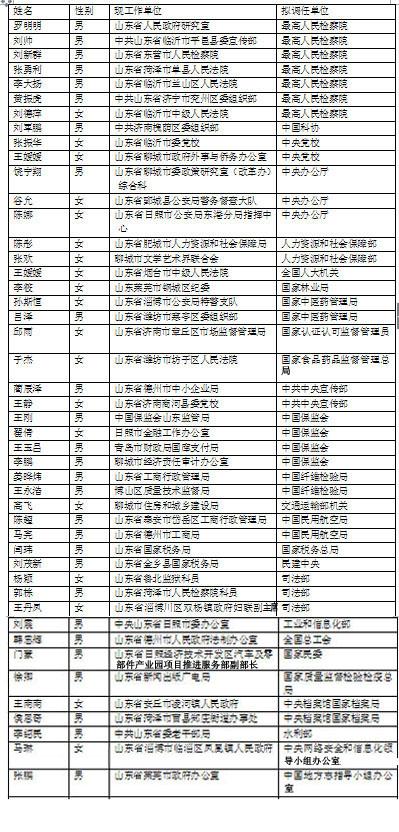 山東省干部最新公示，深化人才隊(duì)伍建設(shè)新篇章啟動