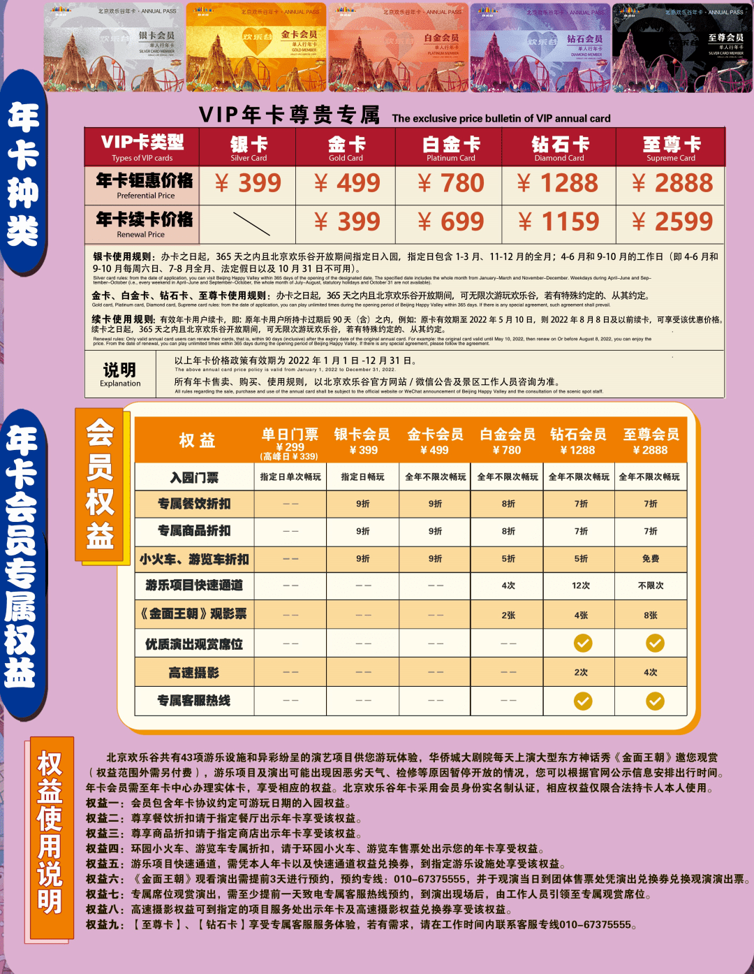 重新定义年度会员体验，最新年卡来袭