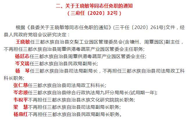 西双版纳最新干部任免动态概览