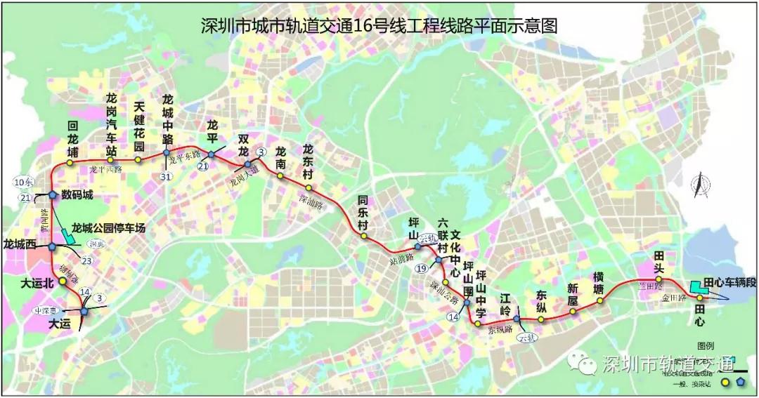 地铁16号线最新线路图揭秘，线路走向及其影响分析